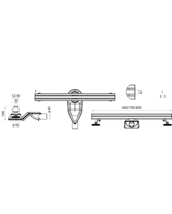 Linear Slim 900 - detail