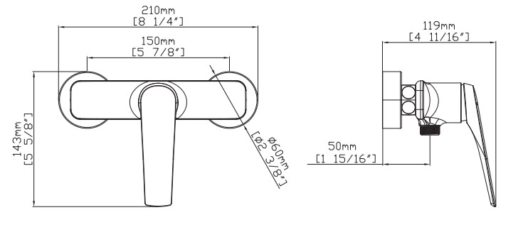 Lea Gun Metal - detail