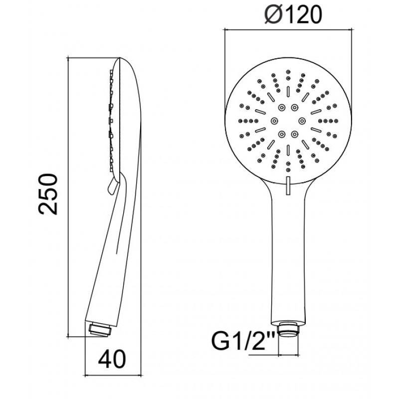 Accessoires Douches - detail