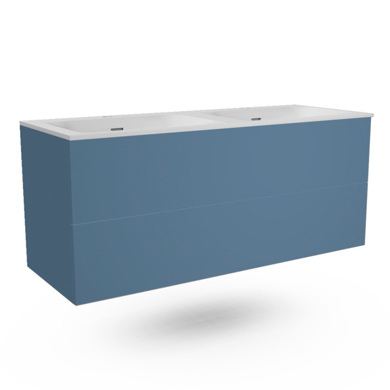 Frégate 1200mm Double Vasque Blue